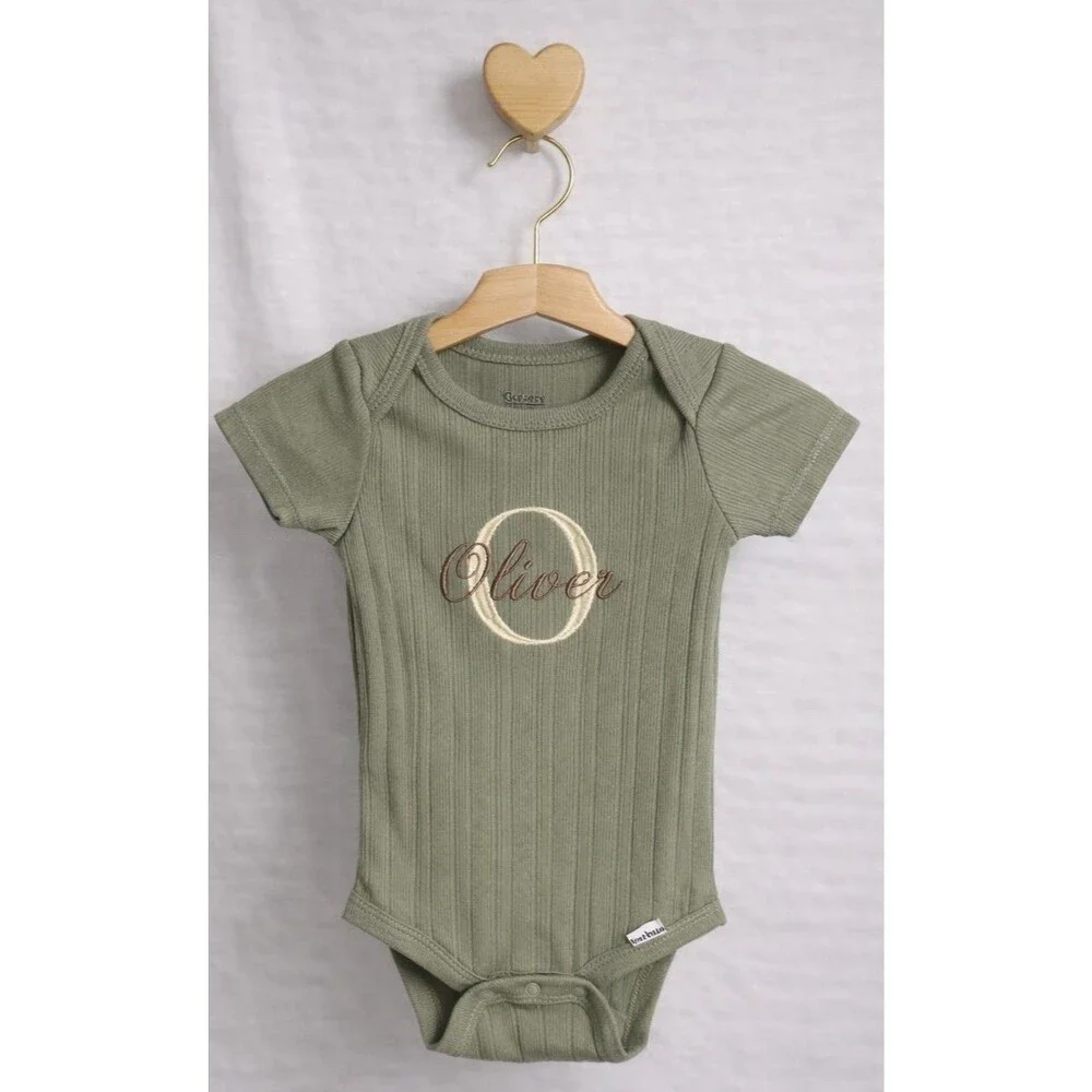 CUSTOM Personalized Baby Onesie Clothes 0 3 6 9 12 Months Newborn NEW Gift Girl